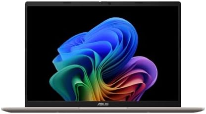 31LXOfmRJL._AC_.jpg ASUS Vivobook 14 Laptop, Copilot+ PC, 14” WUXGA 60Hz Display, AMD Ryzen AI 7 350 with XDNA NPU, AMD Radeon Graphics, 16GB RAM, 512GB SSD, Platinum Gold, M1407KA-PS74 : Electronics