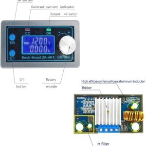 41AwXiOrz8L._AC_.jpg DC DC Buck Boost Converter Variable Voltage Regulator CC CV