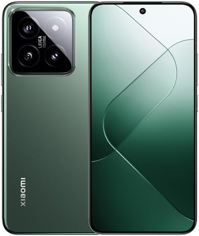 41HgLdQccWL._AC_.jpg Xiaomi 14 5G (512GB + 12GB) Global Version Unlocked Worldwide (for Tmobile Mint Tello & Global) 50MP Triple Pro Leica Camera 6.36" 144Mhz (Jade Green) : Cell Phones & Accessories