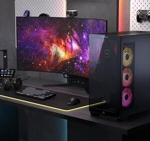 Corsair Vengeance i7500 Gaming PC – Liquid Cooled Intel Core i7-14700KF CPU – NVIDIA GeForce RTX 5070 GPU – 32GB Vengeance RGB DDR5 Memory – 1TB M.2 SSD – Black : Electronics