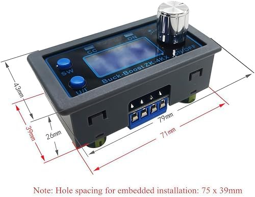 41kA3A77r5L._AC_.jpg DC DC Buck Boost Converter Variable Voltage Regulator CC CV