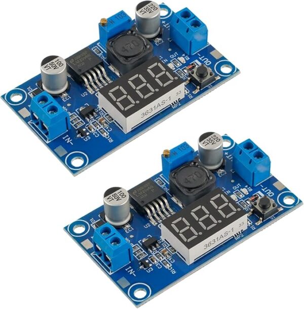 LM2596S Buck Converter Module1 LM2596S Buck Converter Module (6-Pack) | 3.2-35V to 1.25-30V 3A | EPLZON