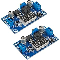 LM2596S Buck Converter Module2 LM2596S Buck Converter Module (6-Pack) | 3.2-35V to 1.25-30V 3A | EPLZON