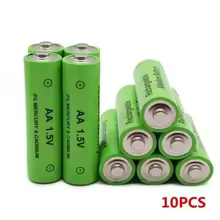 aa-batter-ubuyzon5 2025 New DIJINHNT AA Battery 3000 MAh Rechargeable Battery NI-MH 1.5 V AA Battery for Clocks, Mice, Computers, Toys So on Toys